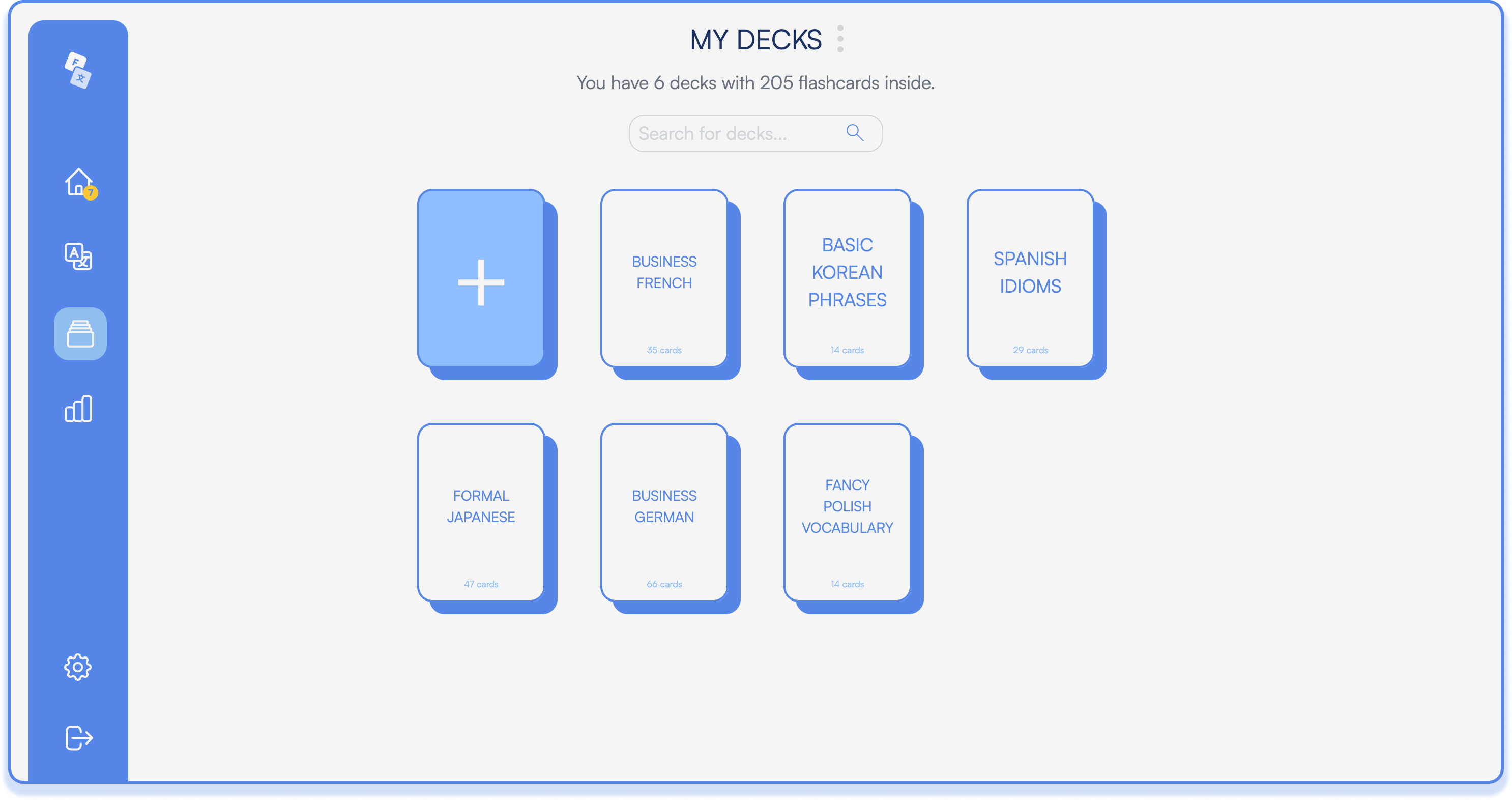 User panel